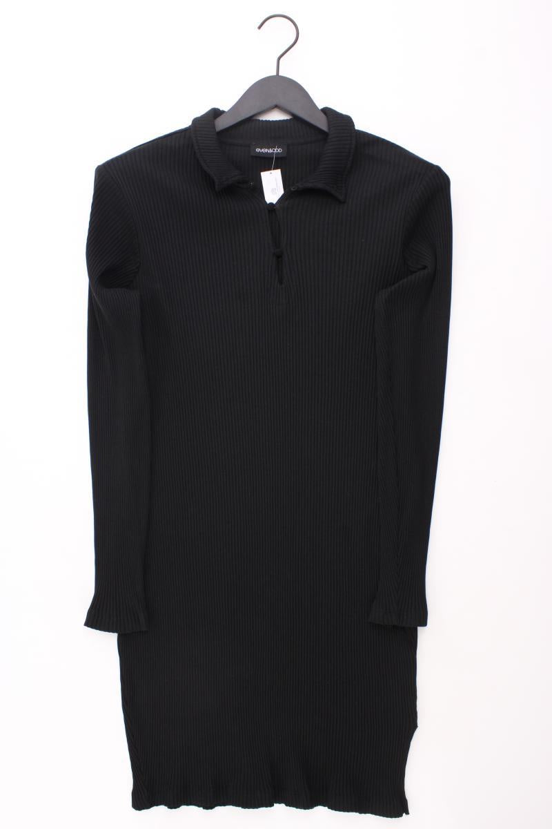 Even & Odd Langarmkleid Gr. M schwarz