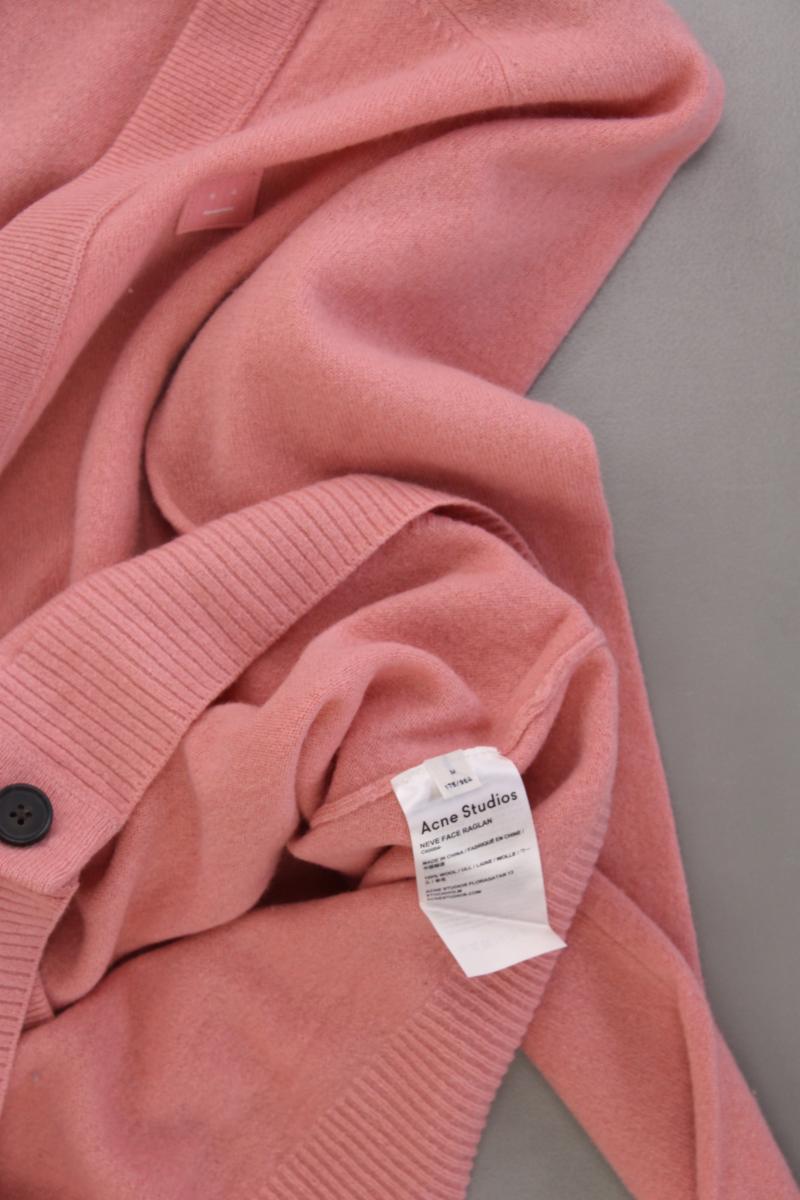 Acne Studios Strickjacke für Herren Gr. M Langarm rosa aus Wolle