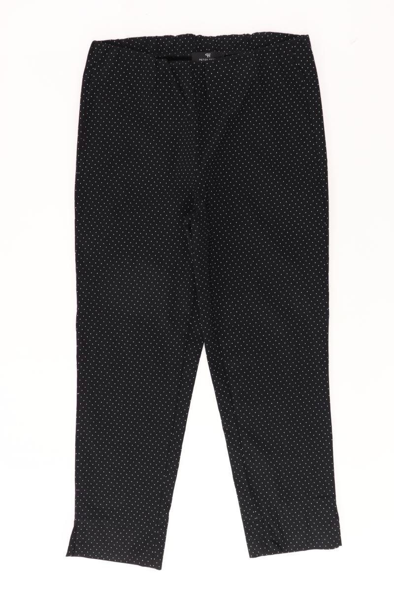 Peter Hahn Jeggins Gr. 38 gepunktet schwarz aus Viskose