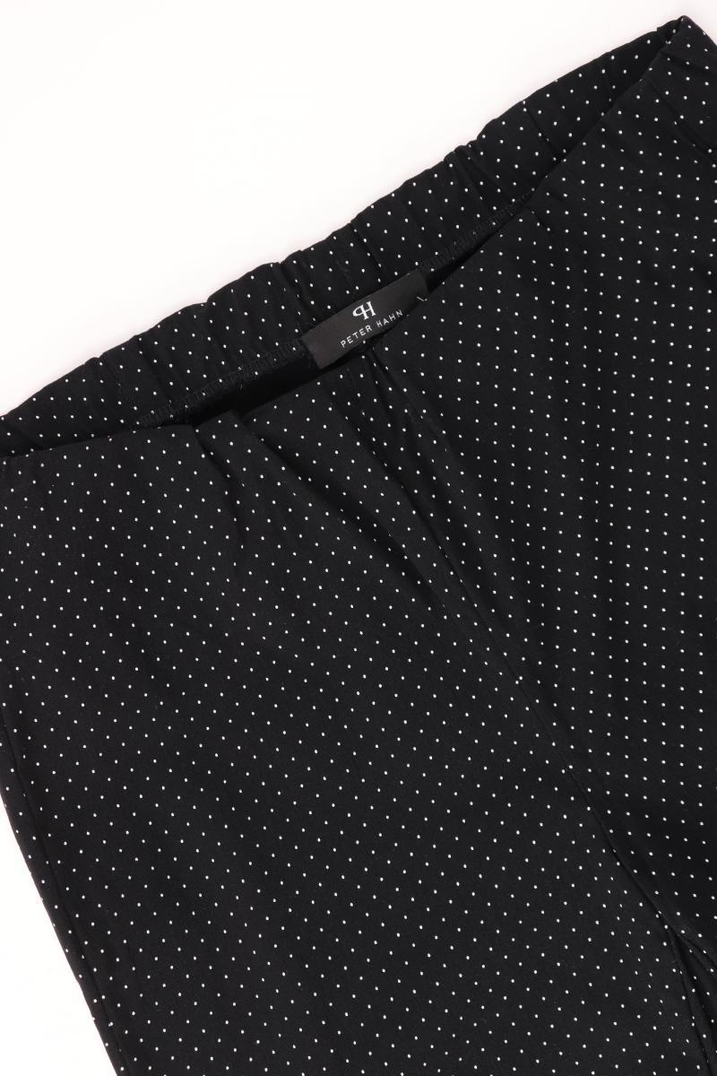 Peter Hahn Jeggins Gr. 38 gepunktet schwarz aus Viskose