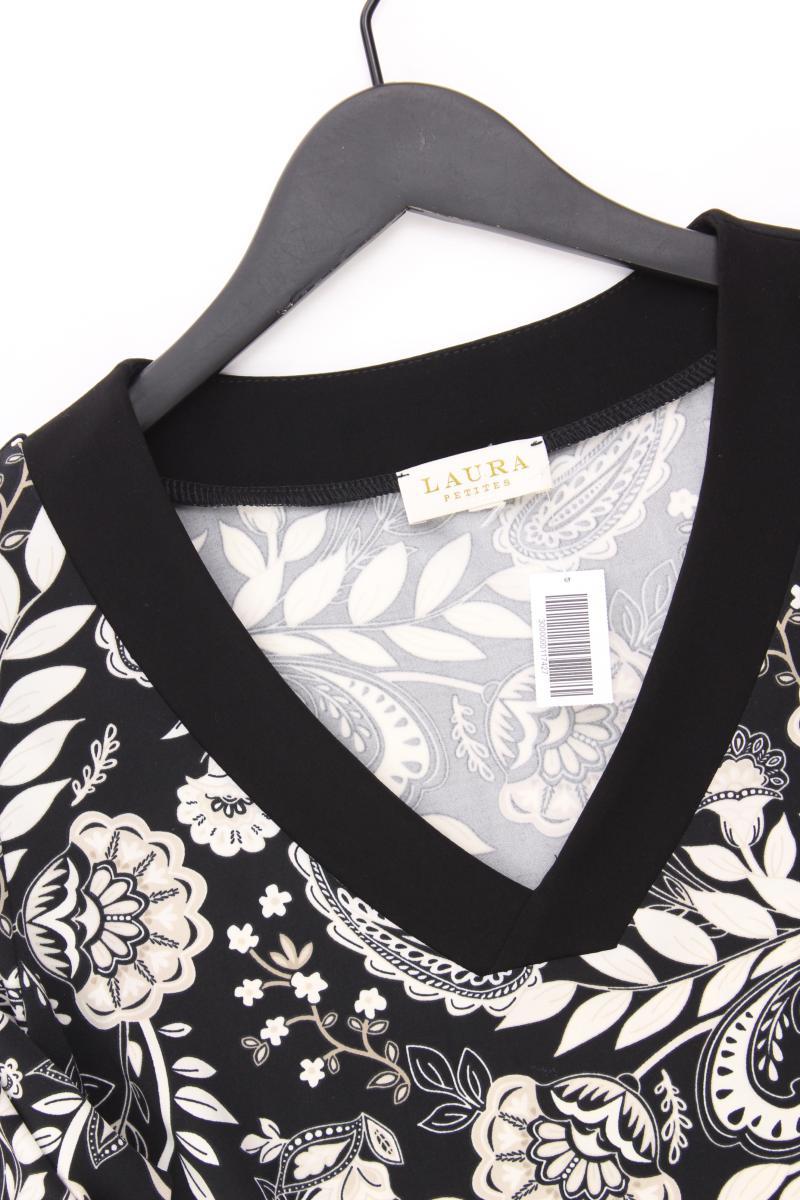 Laura Fetites Kleid Gr. L mit Paisleymuster 3/4 Ärmel schwarz