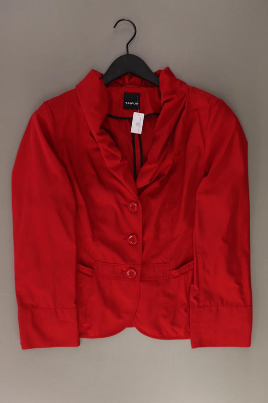 Taifun Regular Blazer Gr. L rot aus Polyester