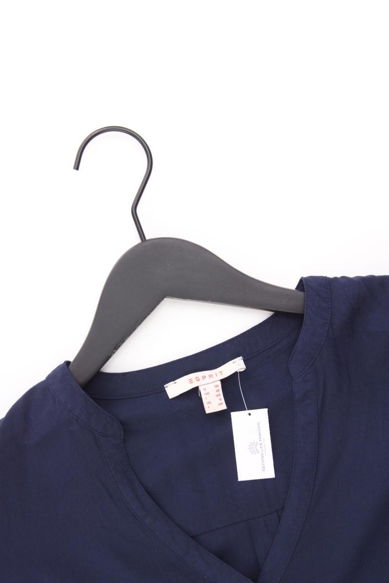 Esprit Classic Bluse Gr. 36 3/4 Ärmel blau