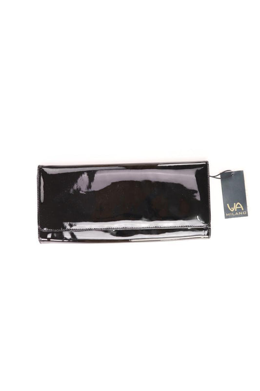 VA Milano Clutch neu mit Etikett schwarz aus Leder