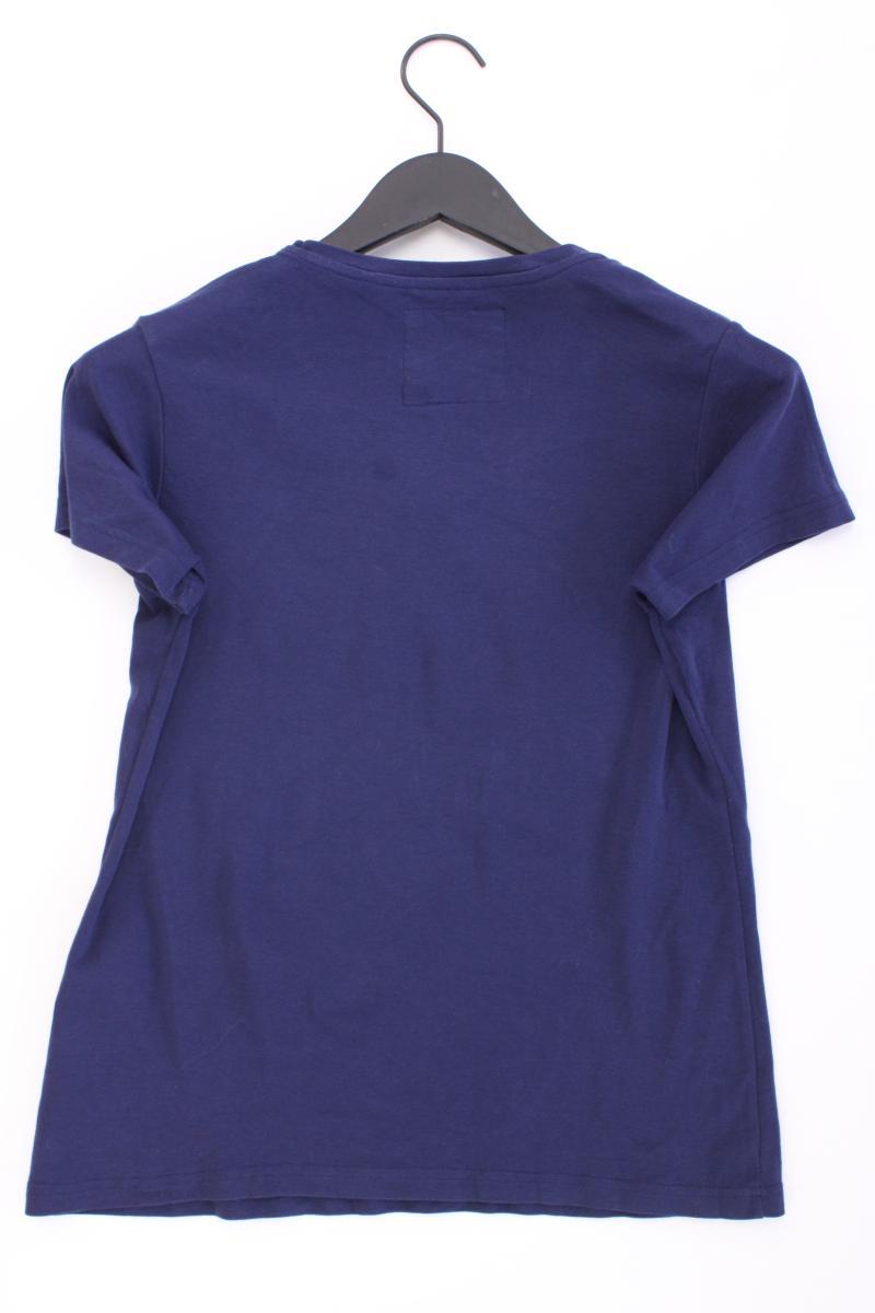 Roadsign Printshirt Gr. L Kurzarm blau aus Baumwolle