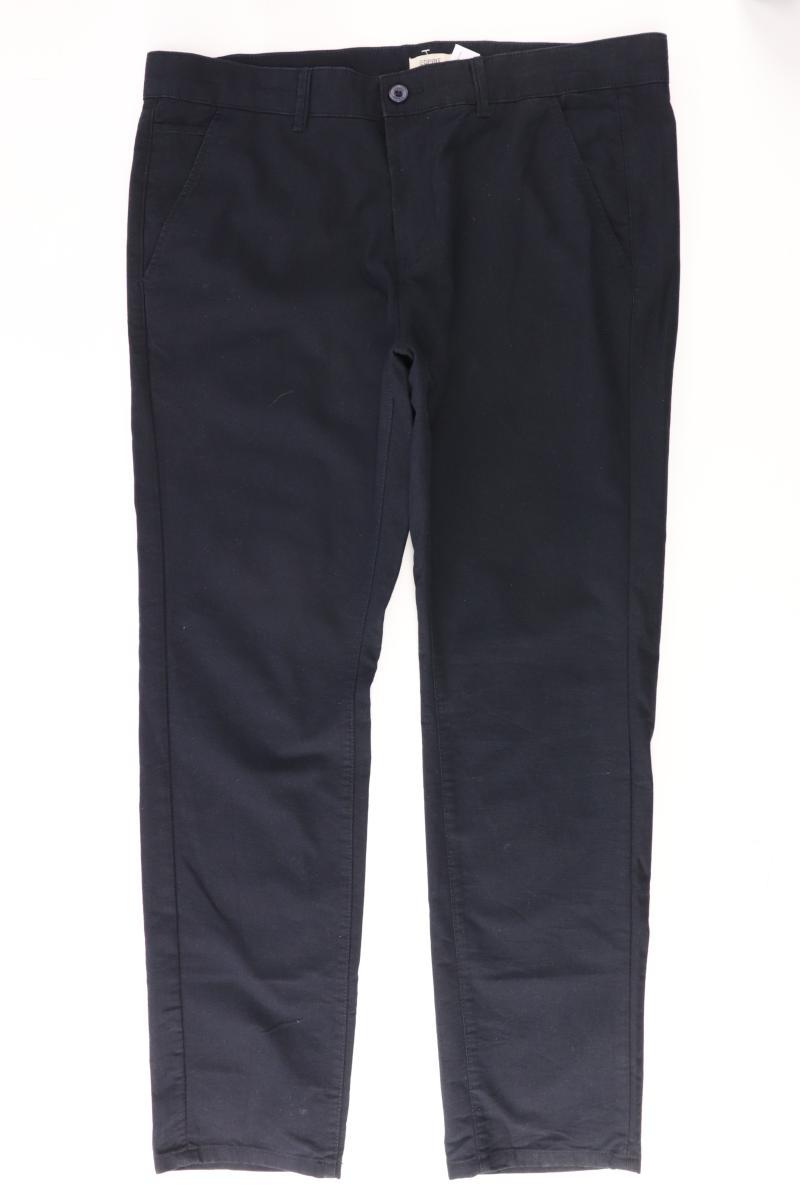 Esprit Stoffhose für Herren Gr. W38/L34 blau aus Baumwolle