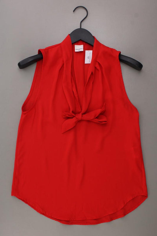 Rinascimento Schluppenbluse Gr. XS Ärmellos rot aus Polyester