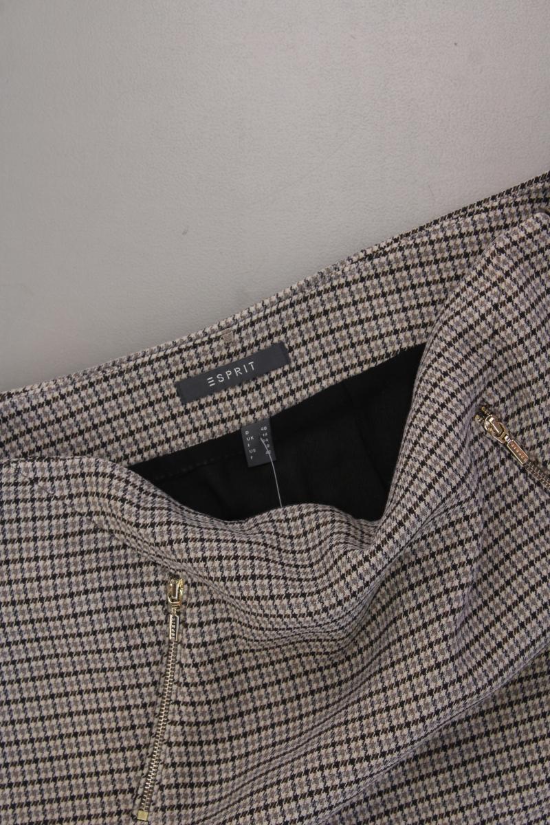 Esprit Rock Gr. 40 hahnentritt braun aus Polyester