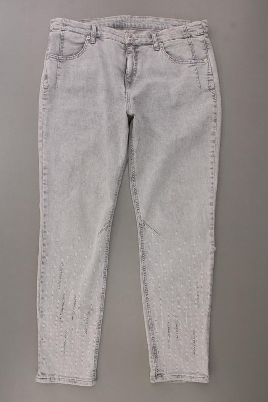 MAC Skinny Jeans Gr. 42 grau aus Baumwolle