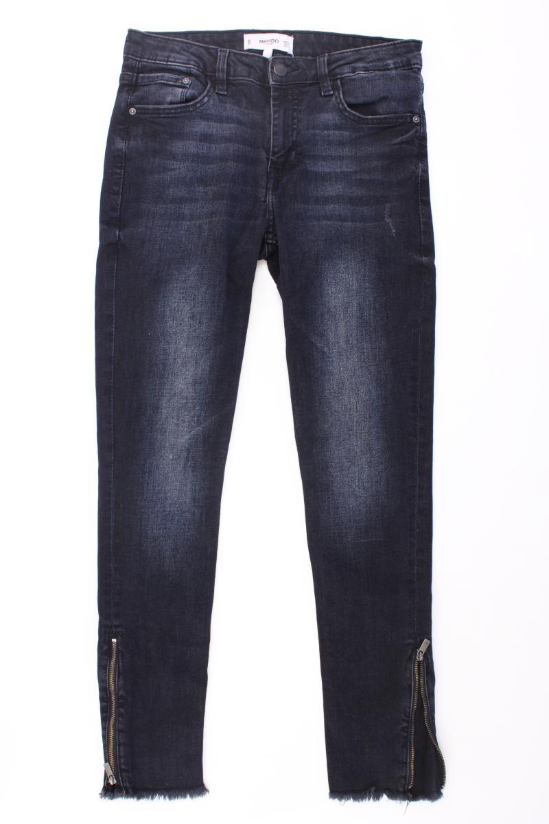 Mango Skinny Jeans Gr. 36 blau aus Baumwolle