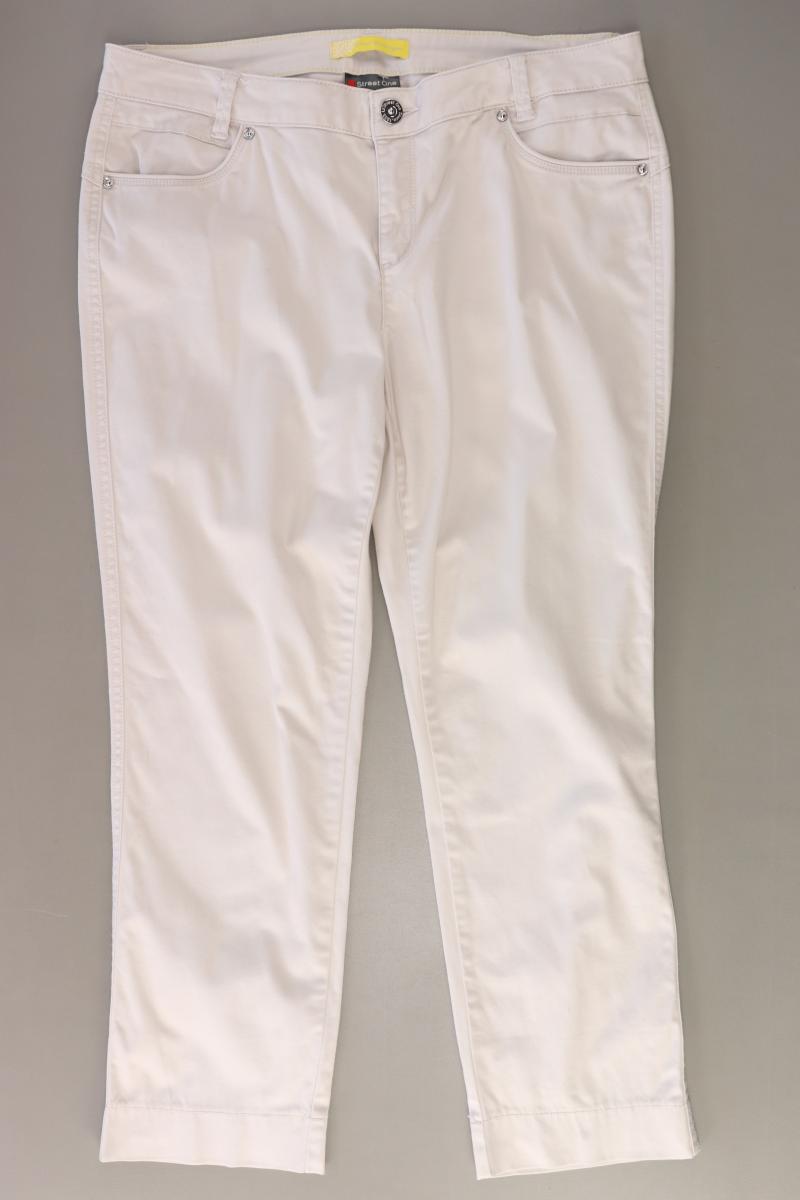Street One Hose Gr. 40 creme aus Baumwolle
