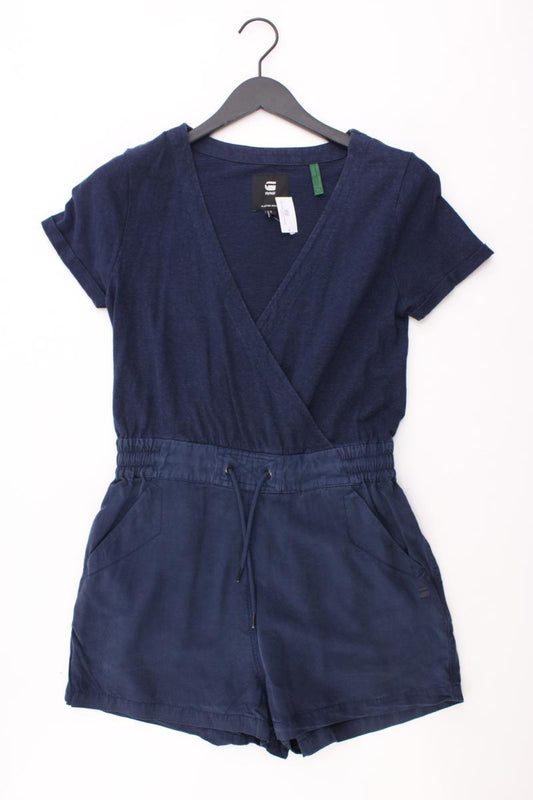 G-Star RAW Kurzer Jumpsuit Gr. S blau aus Lyocell