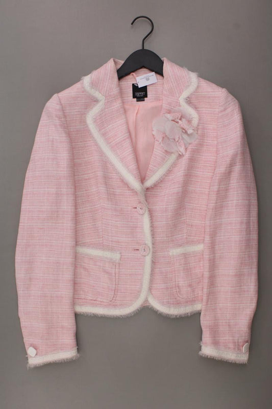 Esprit Collection Leinenblazer Gr. 40 rosa