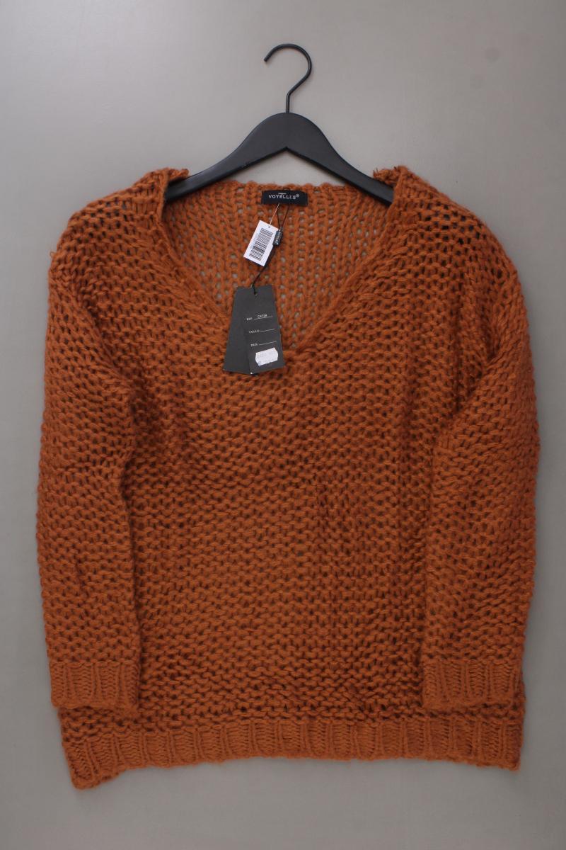 Voyelles Grobstrickpullover Gr. OneSize neu mit Etikett Neupreis: 39,9€! orange