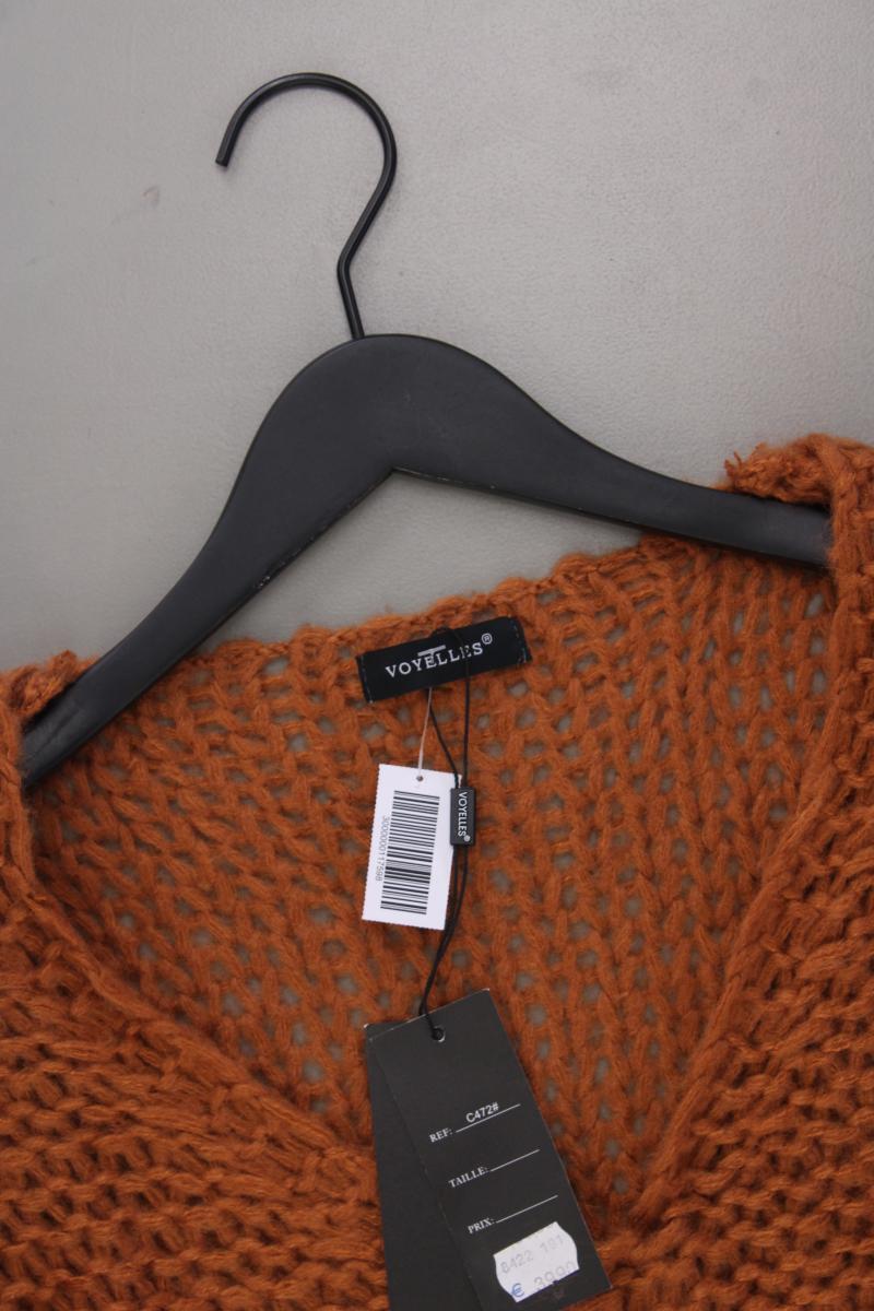 Voyelles Grobstrickpullover Gr. OneSize neu mit Etikett Neupreis: 39,9€! orange