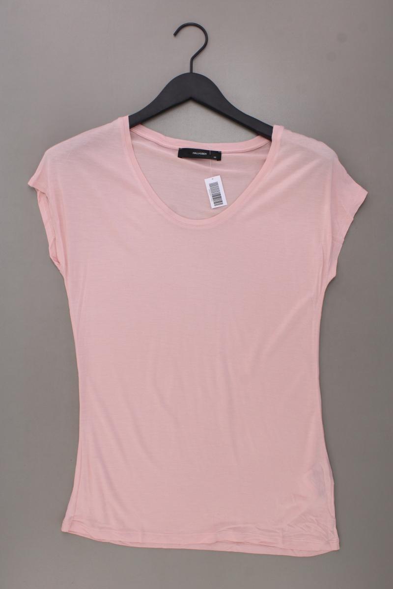 Hallhuber T-Shirt Gr. XS Kurzarm rosa aus Viskose