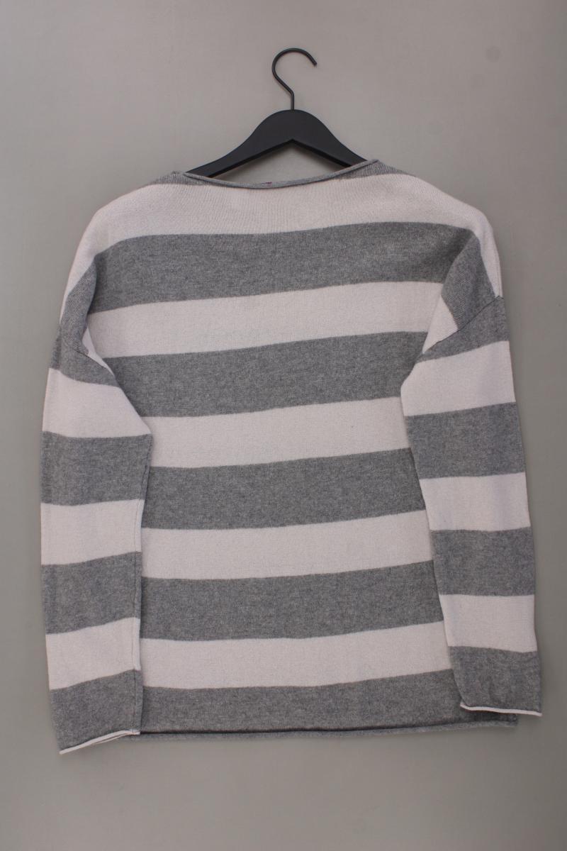 estelle jolie Wollpullover Gr. 46 gestreift grau