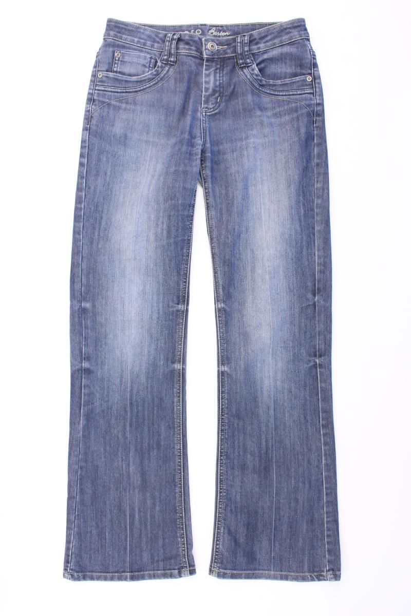 Zero Boot Cut Jeans Gr. 38/L32 blau aus Baumwolle