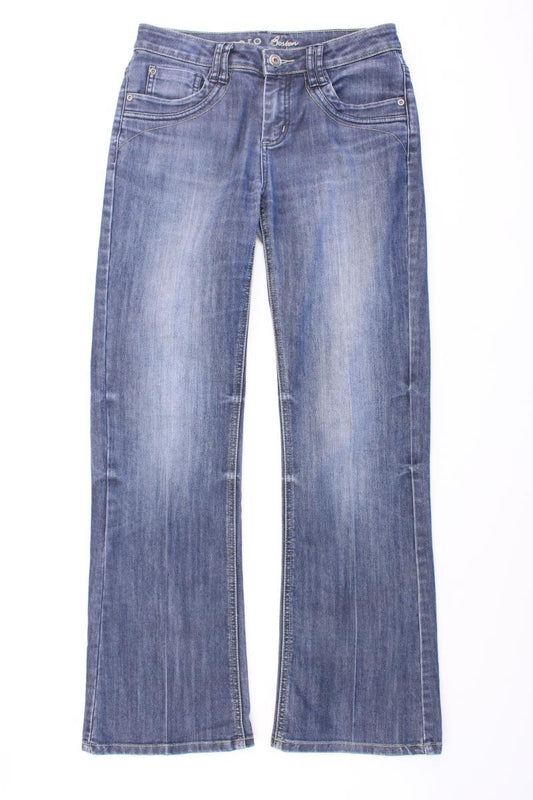 Zero Boot Cut Jeans Gr. 38/L32 blau aus Baumwolle