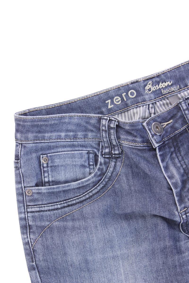 Zero Boot Cut Jeans Gr. 38/L32 blau aus Baumwolle