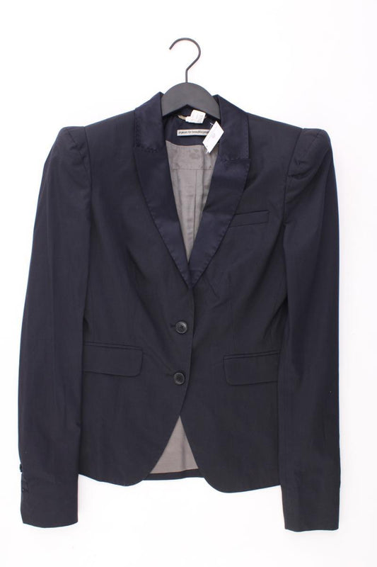 Drykorn Classic Blazer Gr. 38 blau aus Baumwolle