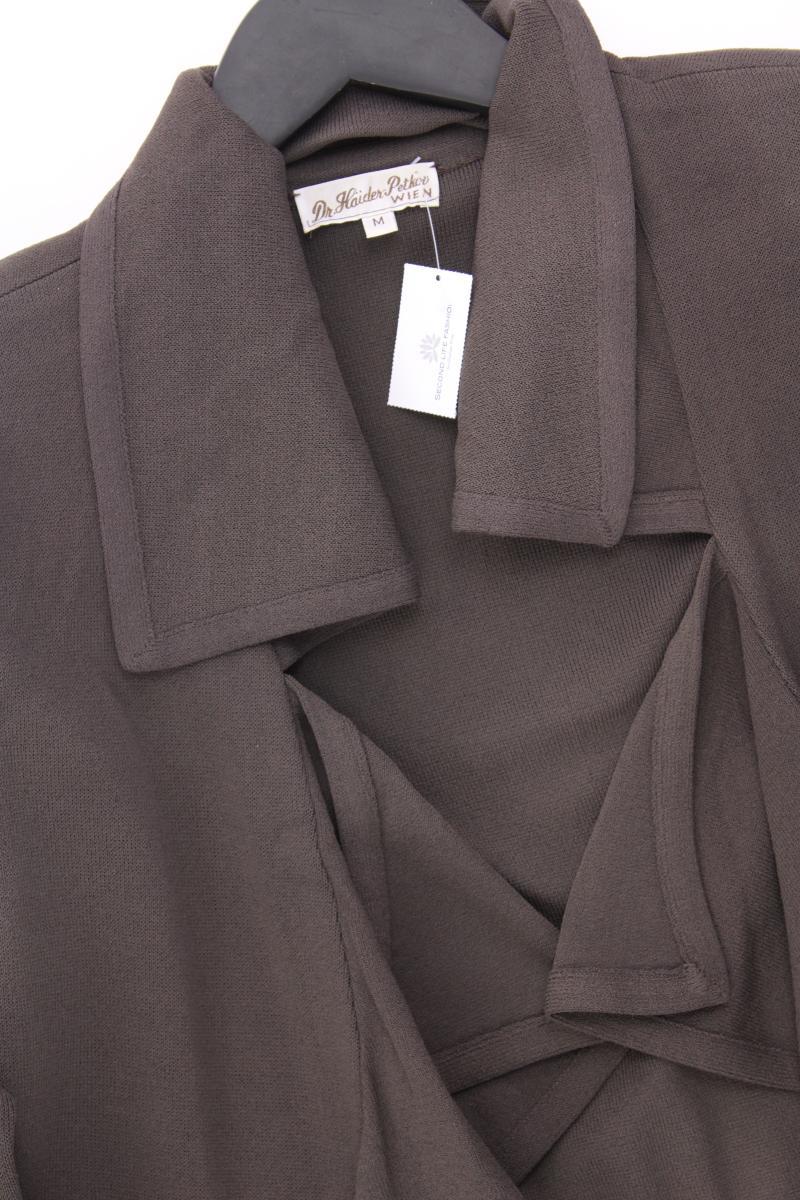 Dr. Haider Petkov Wien Cardigan Gr. M Langarm Vintage braun aus Viskose