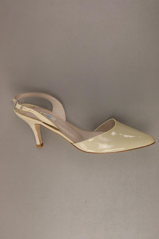 Boden Sixties Slingbacks Pumps Gr. 38 neuwertig creme aus Leder