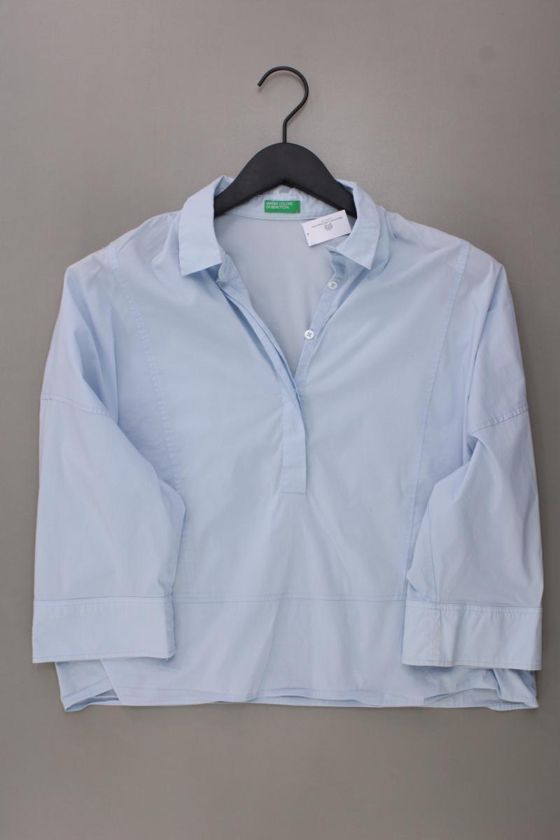 Second Hand Outfit Größe L mit Benetton Classic Bluse in Gr. L und Schmuck
