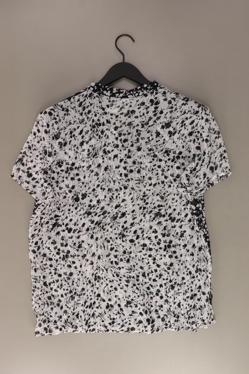 Adagio Kurzarmbluse Gr. 46 schwarz aus Polyester