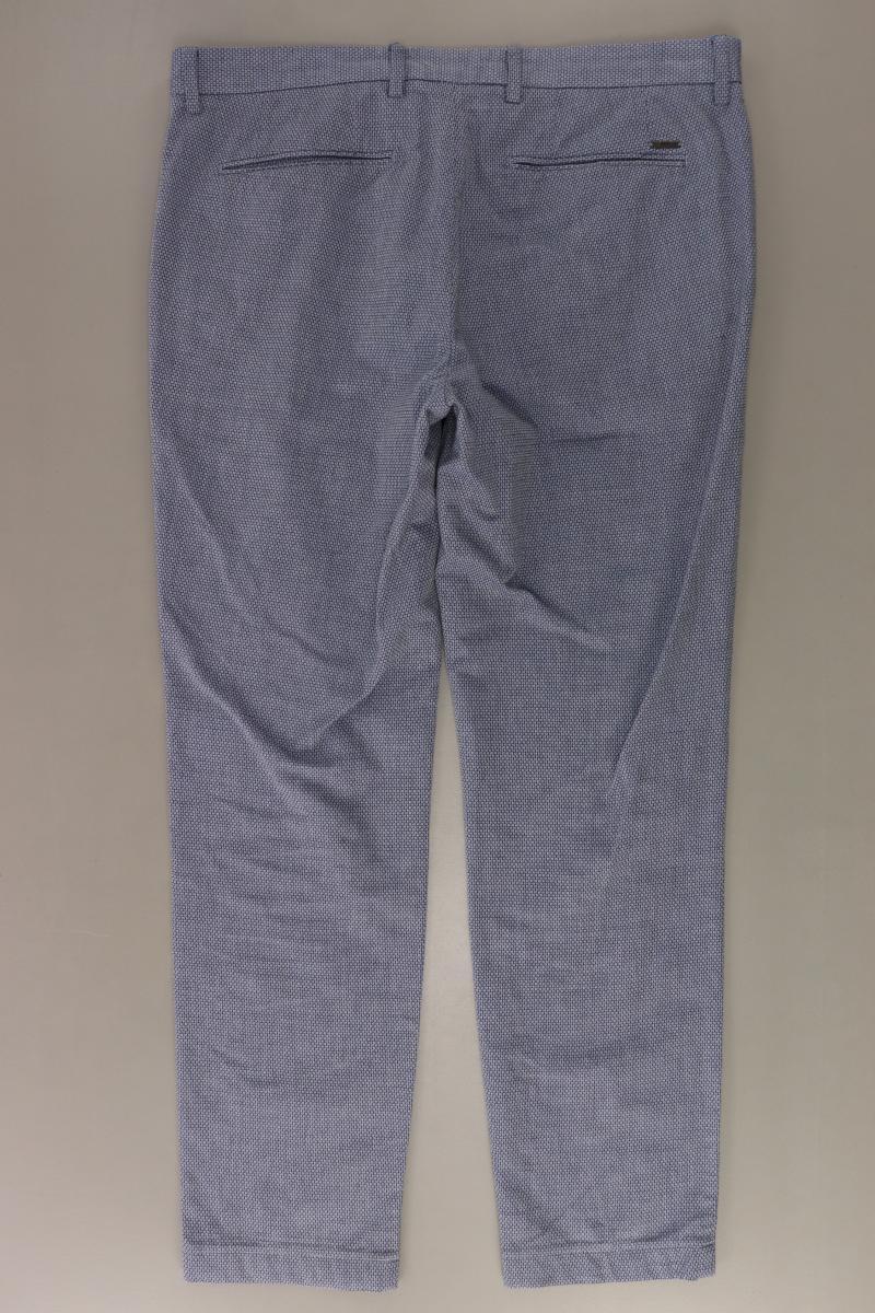 BOSS by Hugo Boss Hose für Herren Gr. 50 blau aus Baumwolle