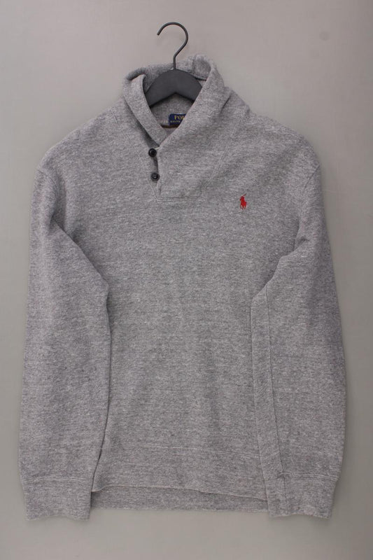 Polo by Ralph Lauren Feinstrickpullover für Herren Gr. XL grau aus Baumwolle