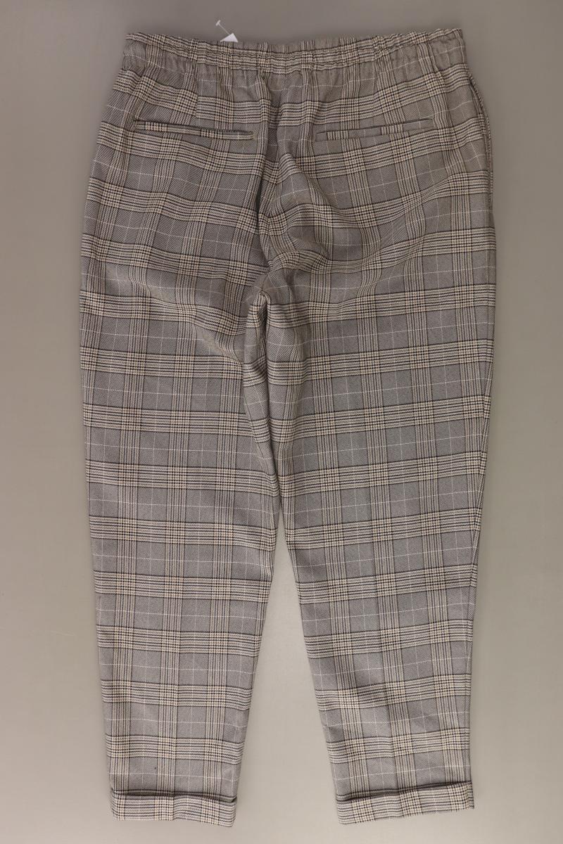 Zara Hose Gr. L kariert braun
