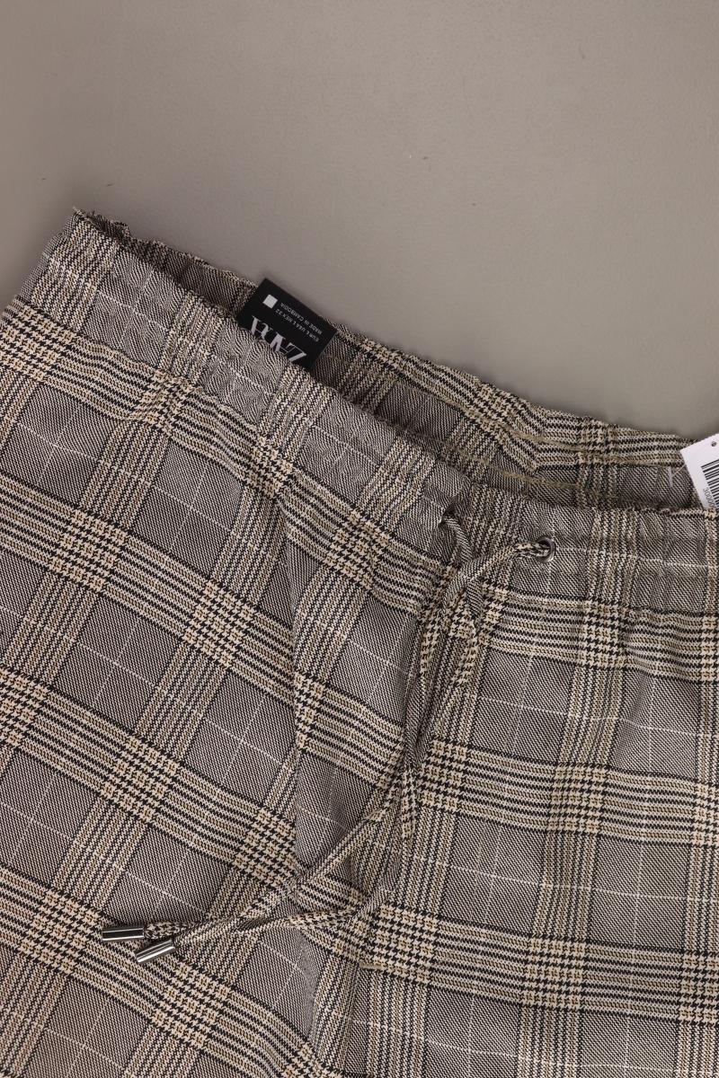 Zara Hose Gr. L kariert braun