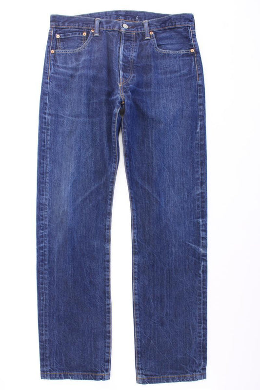 Levi's Straight Jeans für Herren Gr. W34/L36 blau aus Baumwolle