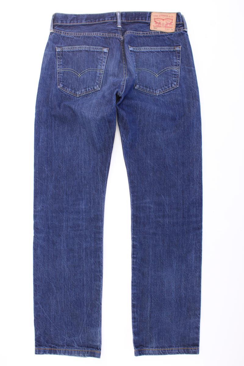 Levi's Straight Jeans für Herren Gr. W34/L36 blau aus Baumwolle