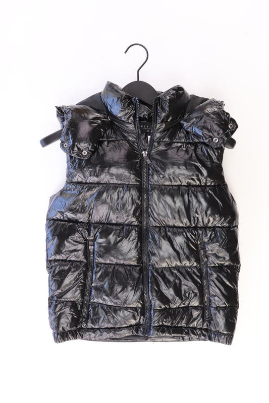 Mohito Kapuzenweste Gr. 32 schwarz aus Polyester