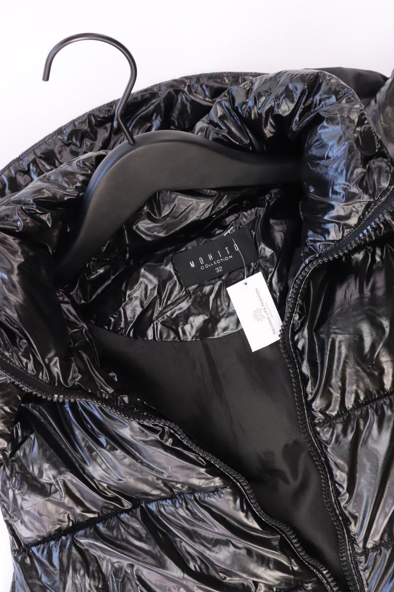 Mohito Kapuzenweste Gr. 32 schwarz aus Polyester
