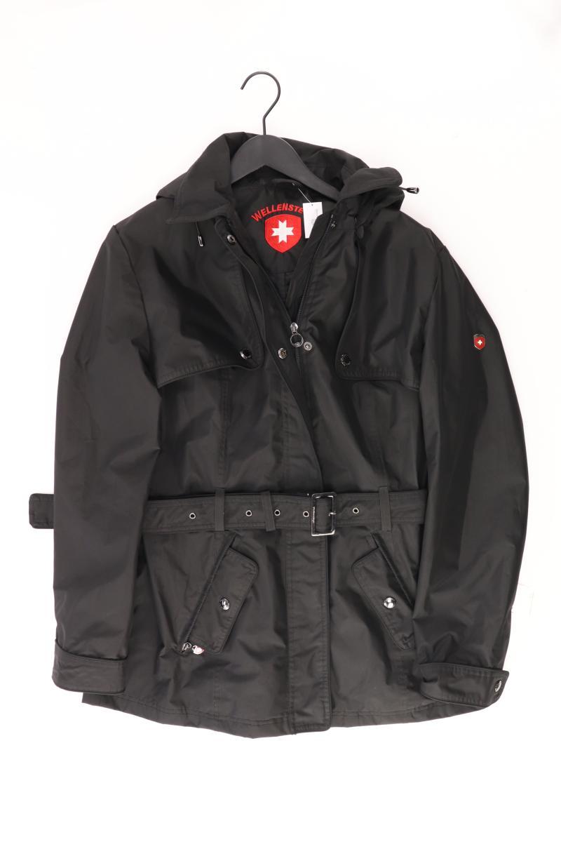 Wellensteyn Jacke "Miami"  Gr. L mit Gürtel schwarz aus Polyester