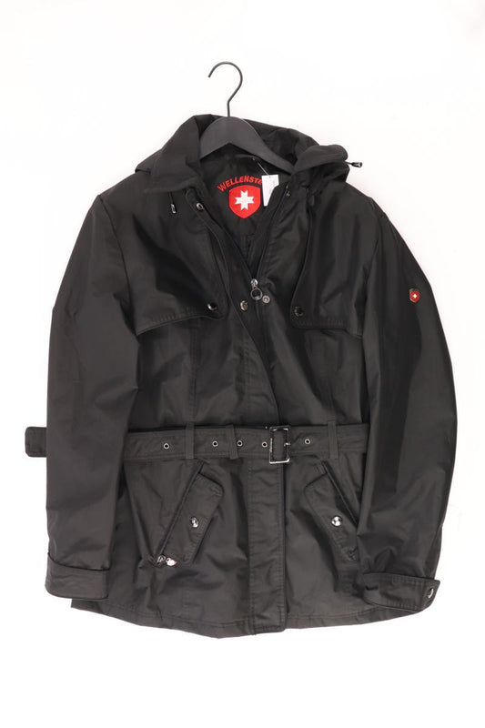 Wellensteyn Jacke "Miami"  Gr. L mit Gürtel schwarz aus Polyester