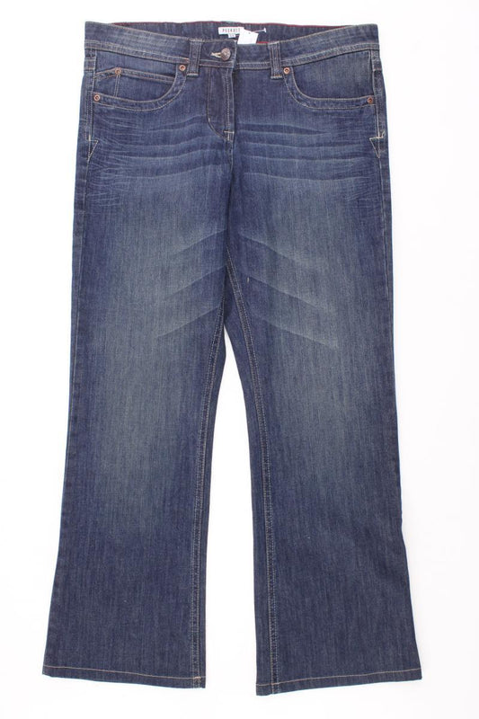 PECKOTT Boot Cut Jeans Gr. 40/L34 blau aus Baumwolle