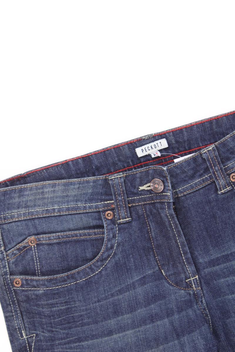 PECKOTT Boot Cut Jeans Gr. 40/L34 blau aus Baumwolle