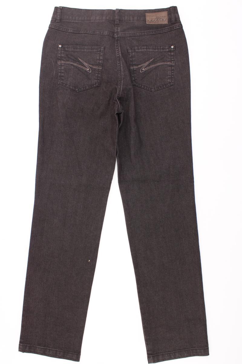 zaffiri Straight Jeans Gr. Kurzgröße 19 braun aus Baumwolle