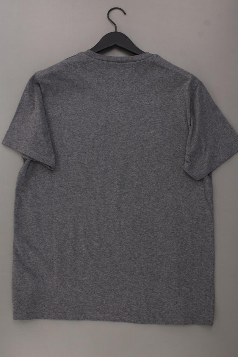 Siksilk T-Shirt für Herren Gr. L Kurzarm grau aus Baumwolle