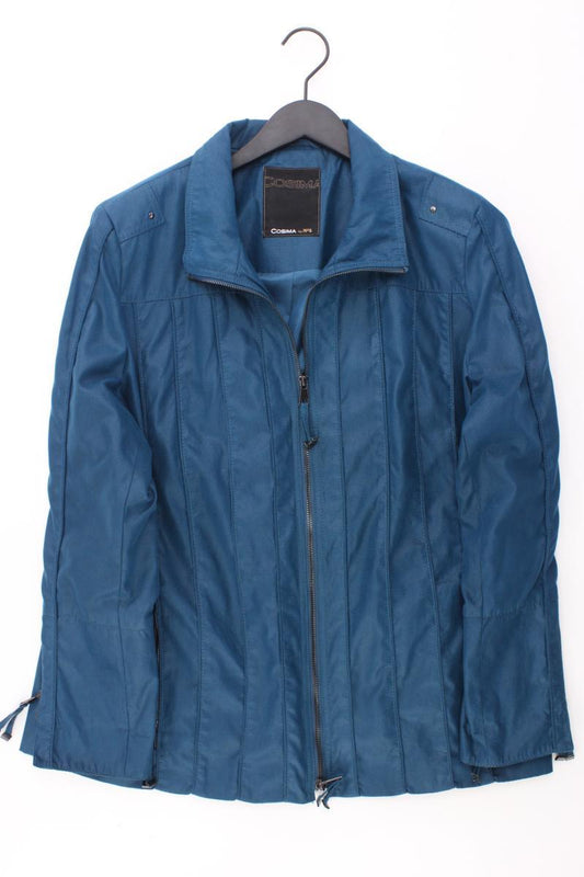 Cosima Übergangsjacke Gr. 46 blau aus Polyester