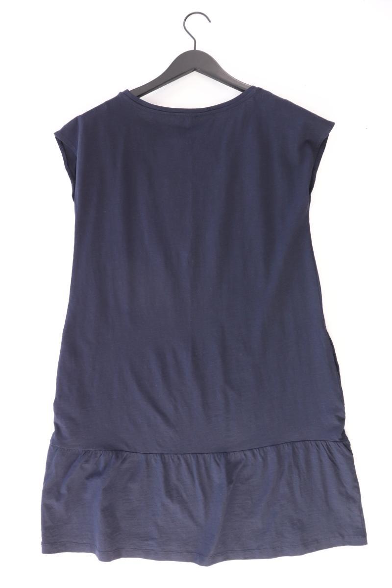 edc by Esprit Jerseykleid Gr. M Kurzarm blau aus Baumwolle