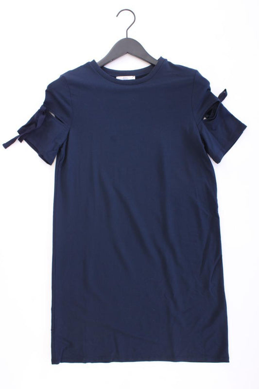 edc by Esprit Jerseykleid Gr. M neuwertig Kurzarm blau aus Viskose