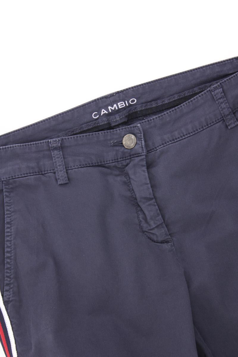 Cambio Hose Gr. 38 Modell Stella blau aus Baumwolle