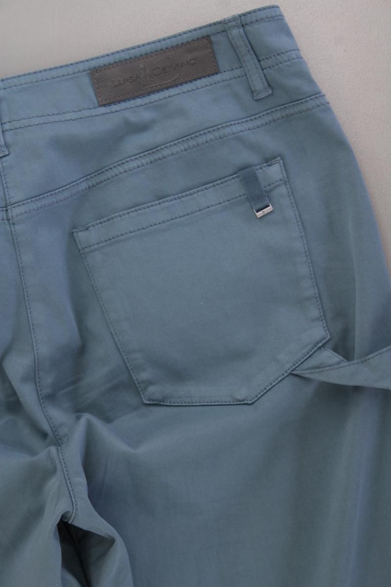 Luisa Cerano Hose Gr. 42 blau aus Baumwolle