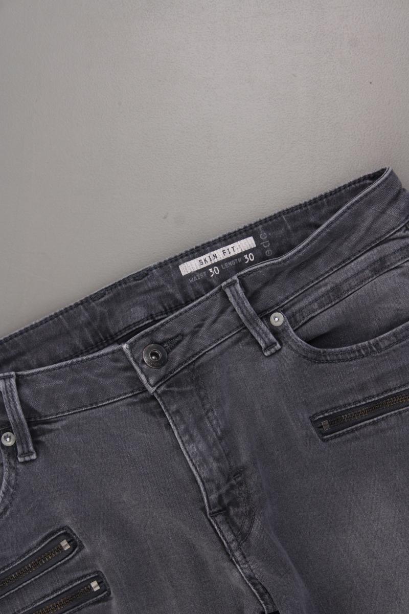 edc by Esprit Skinny Jeans Gr. W30/L30 grau aus Baumwolle