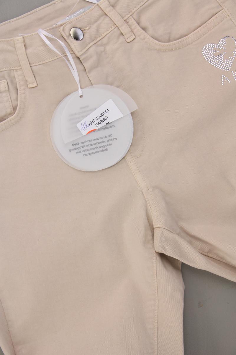 Arlette Kaballo Five-Pocket-Hose Gr. 38 neu mit Etikett Neupreis: 169,0€! creme